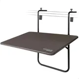 Aktive Balkon-Klapptisch 61034 Grau