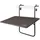 Aktive Balkon-Klapptisch 61034 Grau