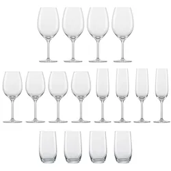SCHOTT ZWIESEL Serie FOR YOU Set 4 x Bordeaux 4 x Charonnay 4 x Sekt 4 x Allround