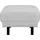Home Affaire Polsterhocker AGNIA 70 x 43 x 64 cm Grau
