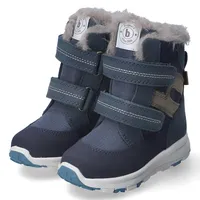 Bisgaard Kinder Winterstiefeletten Spencer TEX Blau Textil/Leder