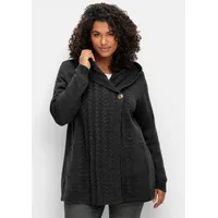 sheego Cardigan grau 52/54