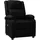 vidaXL Massagesessel Kunstleder 93 x 98 x 93 cm Schwarz mit Fernbedienung