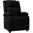 vidaXL Massagesessel Kunstleder 93 x 98 x 93 cm Schwarz mit Fernbedienung