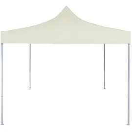 vidaXL Profi-Partyzelt 2 x 2 m creme