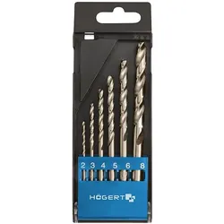 Hogert Technik Metallspiralbohrer-Satz HT6D186