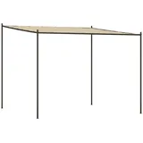 vidaXL Pavillon 3 x 3 m Beige