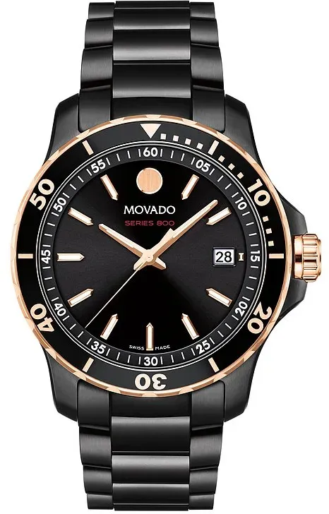 MOVADO Herrenuhr Series 800 2600162 - schwarz