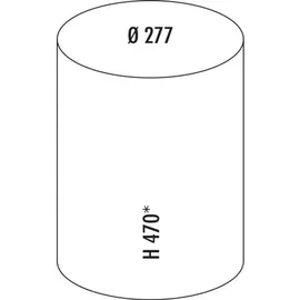 Naber Rondo 5  Abfallsammler 20 l Weiß