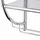 Relaxdays Badregal, Wandregal mit 2 Ablagen, 2 Handtuchstangen, HBT 54,5 x 44,5 x 25,5 cm, Badezimmer, Edelstahl, Silber