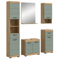 Xonox.home Badkombination Scout Artisan Eiche Nachbildung, B/H/T: 164x191x34cm