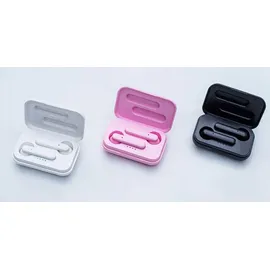 Forever Wireless In-Ear Kopfhörer In-Ear Headset mit aufladbarem Case mit Mikrofon kompatibel mit Smartphone Weiß