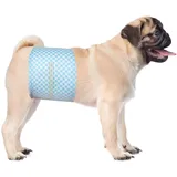 Einweg-Hundewindeln für Rüden, Flying Paws Windeln für Hunde, Rüdenwindel Passend für Taille 46-63 cm, M, 20 Stück