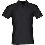 FRUIT OF THE LOOM 65/35 Polo Farbe: dunkelgrau meliert, 3XL