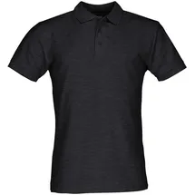 FRUIT OF THE LOOM 65/35 Polo Farbe: dunkelgrau meliert, 3XL