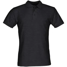 FRUIT OF THE LOOM 65/35 Polo Farbe: dunkelgrau meliert, 3XL