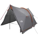 vidaXL Wasserdichter Pavillon Grau und Orange