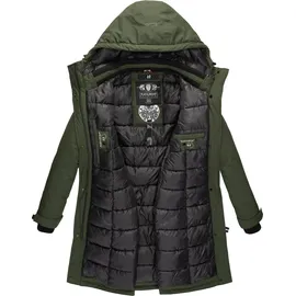 Navahoo Wintermantel "Letiziaa", Damen, Gr. XXXL(46), grün, Oberstoff: 100% Polyester, Futter: 100% Polyester, Wattierung: 100% Polyester, Ärmelfutter: 100% Polyester, tailliert ca.