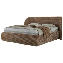 MKS Meble Polsterbett mit Bettkasten CAELA CLASSIC - braun ¦ Maße (cm): B: 225 H: 110