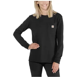 CARHARTT Damen Long Sleeve Shirt, schwarz, XL