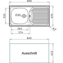 PYRAMIS CA1 Edelstahl glatt