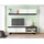 SKRAUT HOME WOHNWAND Idem weiß, schwarz, 180/40/200cm