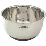 GOBEL - Hahnentritt - Edelstahl - Silikonboden - Ø16 cm