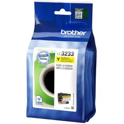 Tinten BROTHER LC3233Y BROTHER MFCJ1300DW TINTE YELLOW