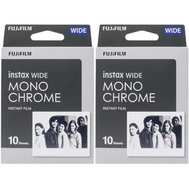 Fujifilm Instax Wide Film Monochrome 10 St. schwarz/weiß