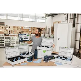 Festool Schleifmittel-Systainer3 SYS-STF D125 GR-Set Granat
