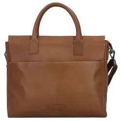 Greenburry Fiorentina Aktentasche Leder 34 cm Laptopfach  braun