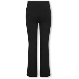 KIDS ONLY KOGFEVER RIB FLARED PANTS Schwarz 146