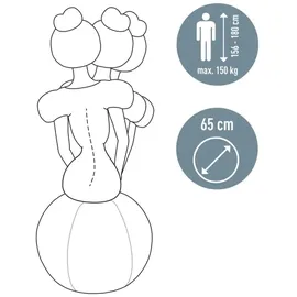 Leitz Ergo Active Sitzball dunkelgrau 65,0 cm