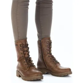 Rieker Schnürstiefel in braun - Gr.: 40