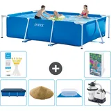 Rechteckiger Frame Pool - 300x200x75 Cm - 7-teilig  S158