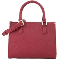 Valentino Samba Re Shopper Kunstleder Rosso Scuro