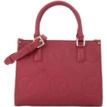 Valentino Samba Re Shopper Kunstleder Rosso Scuro