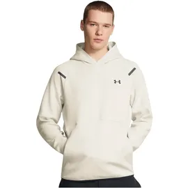 Under Armour Unstoppable Fleece Hoodie Herren 110 summit white/black L