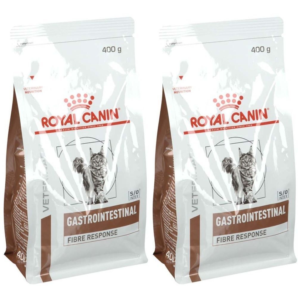 Royal Canin® Gastro-Intestinale Réponse aux Fibres Chat 2x400 g set(s)