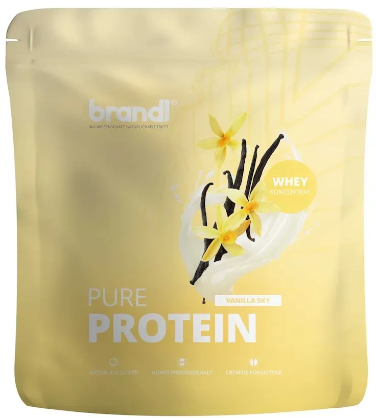 Brandl Nutrition Proteinpulver aus Whey Protein & Shakes 1000 g 