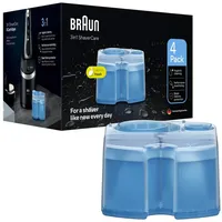 Braun Reinigungskartuschen 3-in-1 ShaverCare 4 St.