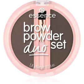 Essence Brow Powder Duo Augenbrauen-Set Farbton 03 Dark 1.8 g