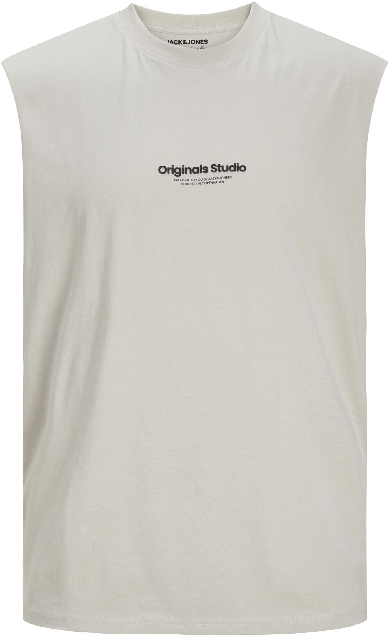 JACK & JONES Male Tanktop Gedruckt Rundhals Tanktop