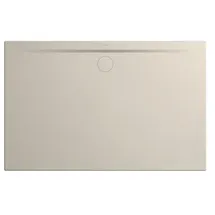 Kaldewei Superplan zero Duschwanne 357447980668 75x140cm, Wannenträger extraflach, warm grey10