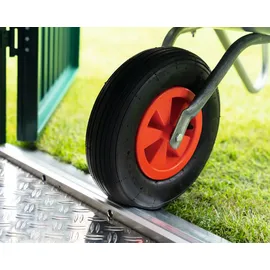 EcoStar Bodenschwellenrampe außen für 2-flg. Tür