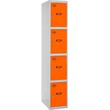 Simonrack Standard-schrank Grau Und Orange Mit 4 Türen