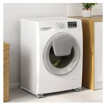 vidaXL Waschmaschinenbasis mit Rädern 2 Stück Länge 46-71 cm 300 kg
