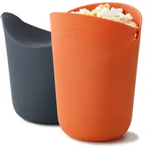 joseph-joseph Joseph Joseph M-Cuisine Popcorn-Macher-Set Orange/Grau