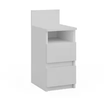 Vicco Nachtschrank Monty 25 x 59,1 x 32,3 cm Weiß