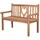 bene living Herz 120 x 60 x 94 cm Beige/Braun
